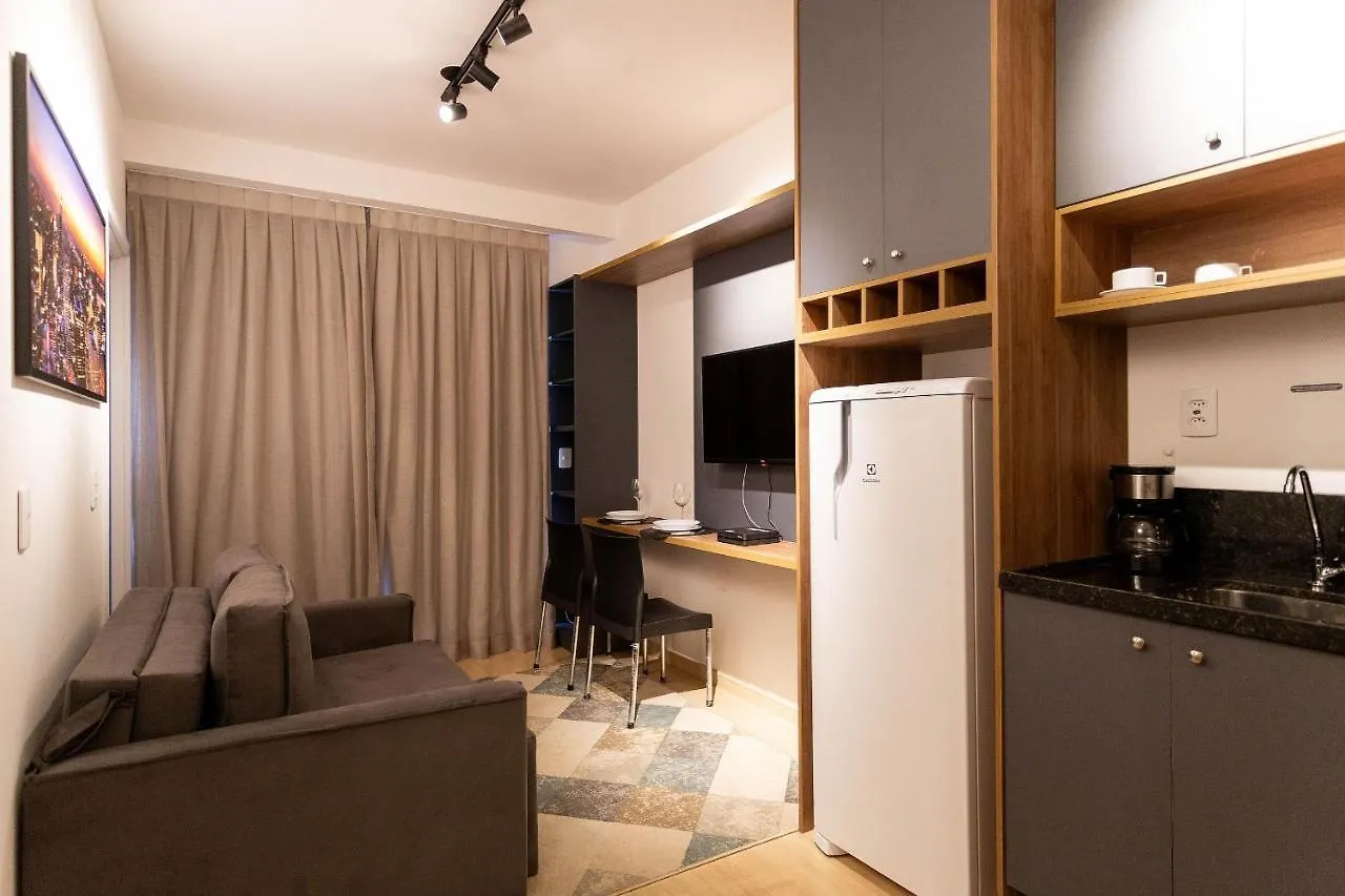 Nex One Ministro Ferreira Alves - Studios Por Temporada Sao Paulo Apartment